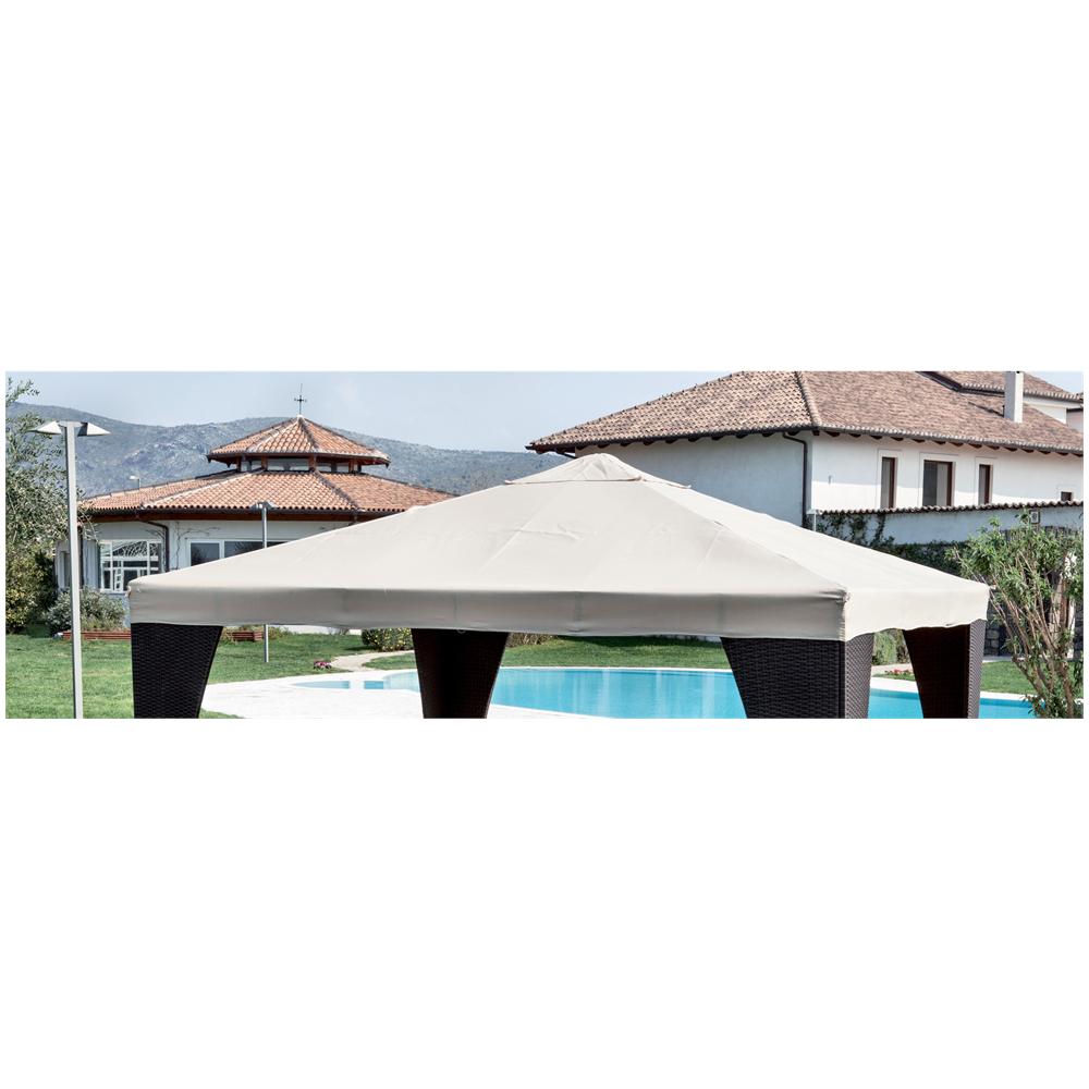 Top Copertura X Gazebo Legno 3x4poliest. verde - Foto 1