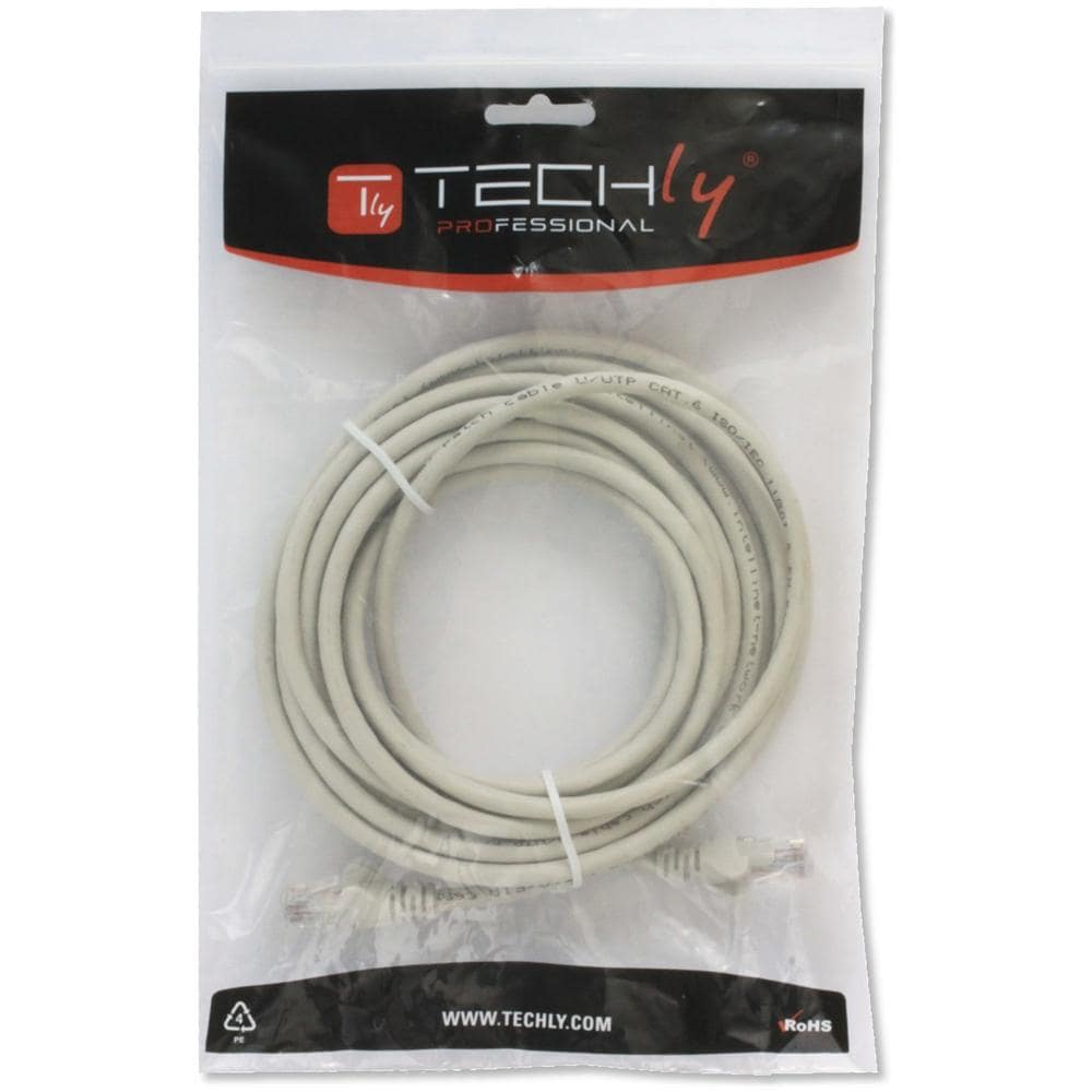 ICOC CCA6U-015T - Cavo di rete Patch in CCA Cat. 6 Grigio UTP 1,5m - Foto 2