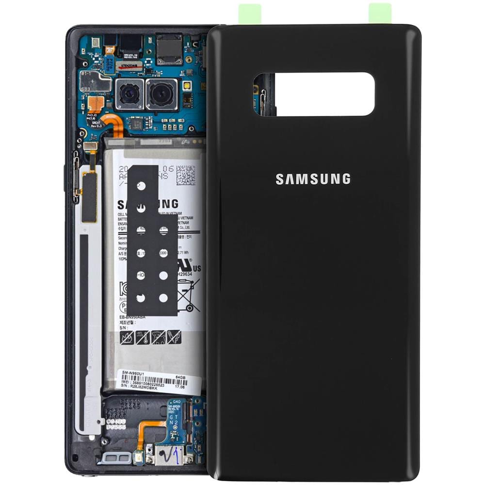 Copribatteria Posteriore Galaxy Note 8 - Nero - Foto 8