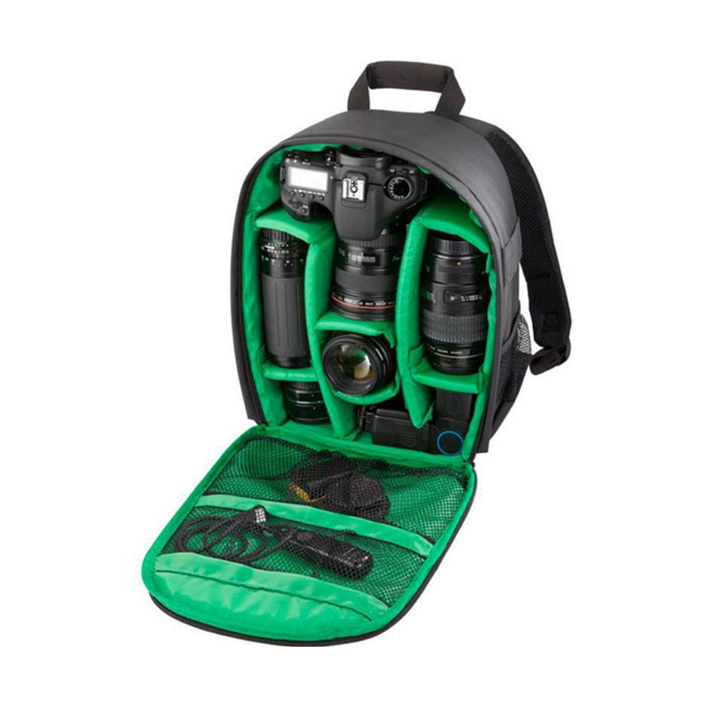 Zaino Impermeabile Dslr Per Fotocamera Digitale 13 X 10, 4 X, Verde - Foto 1