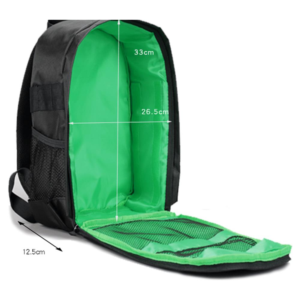 Zaino Impermeabile Dslr Per Fotocamera Digitale 13 X 10, 4 X, Verde - Foto 2