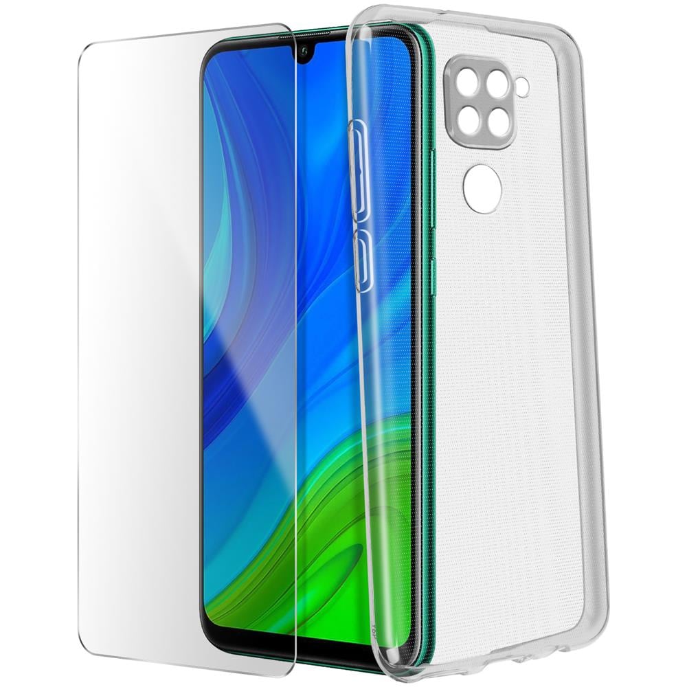 Cover Xiaomi Redmi Note 9 Silicone + Vetro Temperato Trasparente - Foto 5