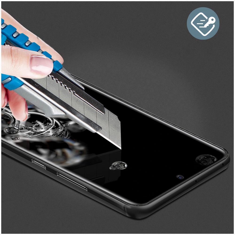 Pellicola Vetro Organico Samsung Galaxy S20 Ultra Resistente - Foto 5