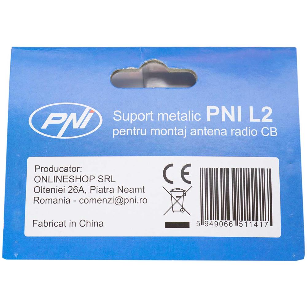 Supporto Metallico L2 Per Montaggio Antenna Radio Cb - Foto 5