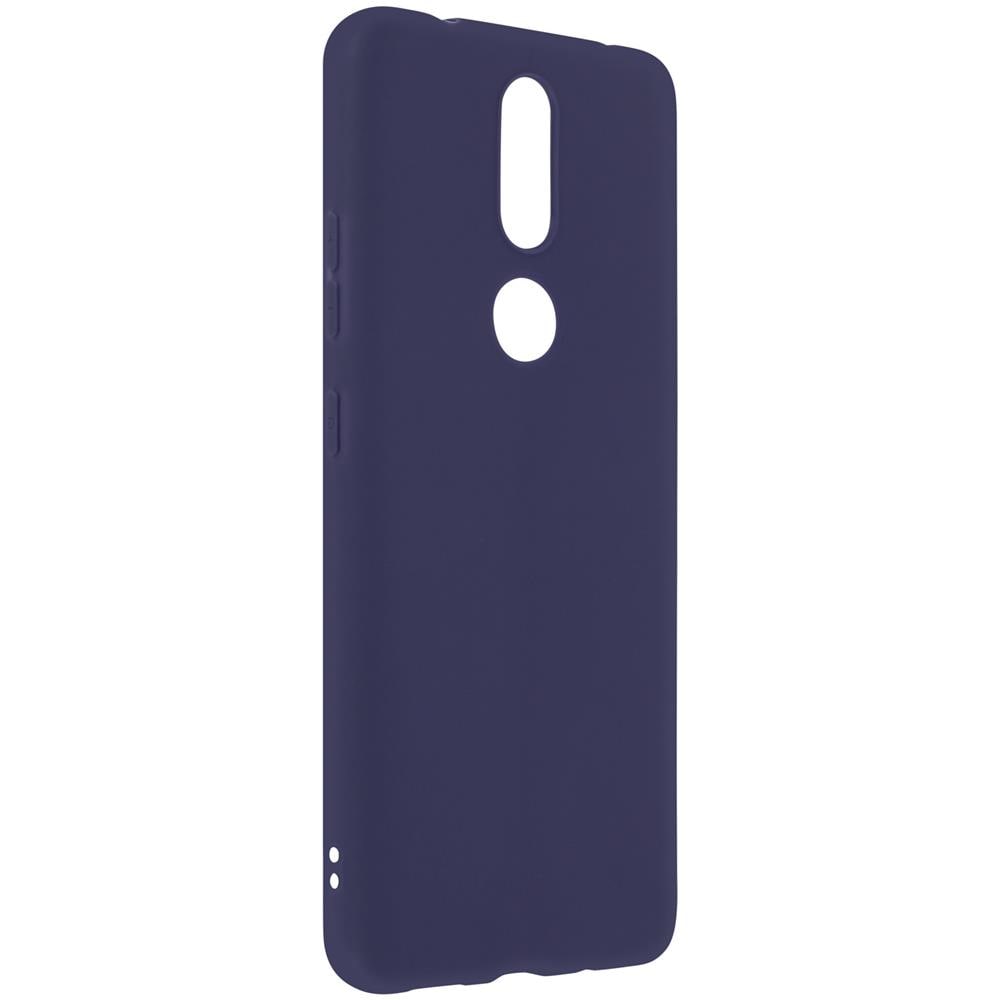 Cover Nokia 2.4 Flessibile Antiurto Finitura Opaca Antimacchie Blu Notte - Foto 2