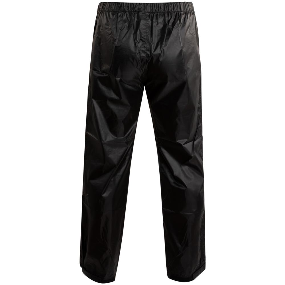 Pantaloni Antipioggia Foderato Anti Vento Impermeabili Antiacqua Moto Nero Xxl - Foto 6