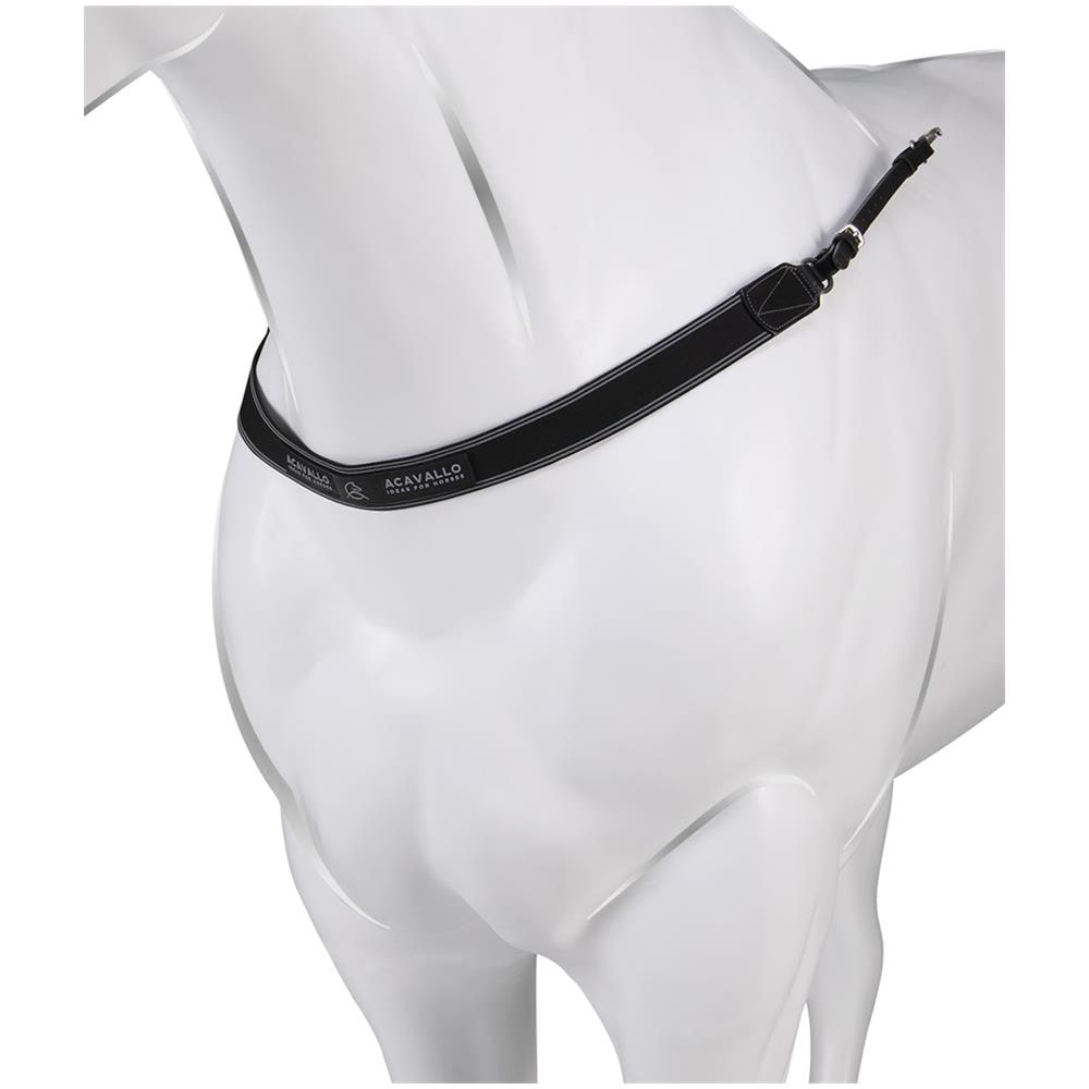 Pettorale Acavallo Singolo Con Elastico E Cinghie Di Fissaggio In Pelle Full - Foto 1