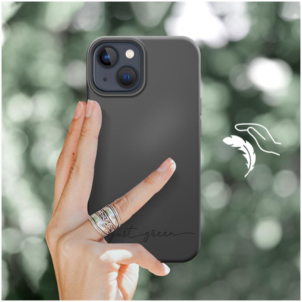 Cover Biodegradabile Per Iphone 13 Mini Nera - Foto 2