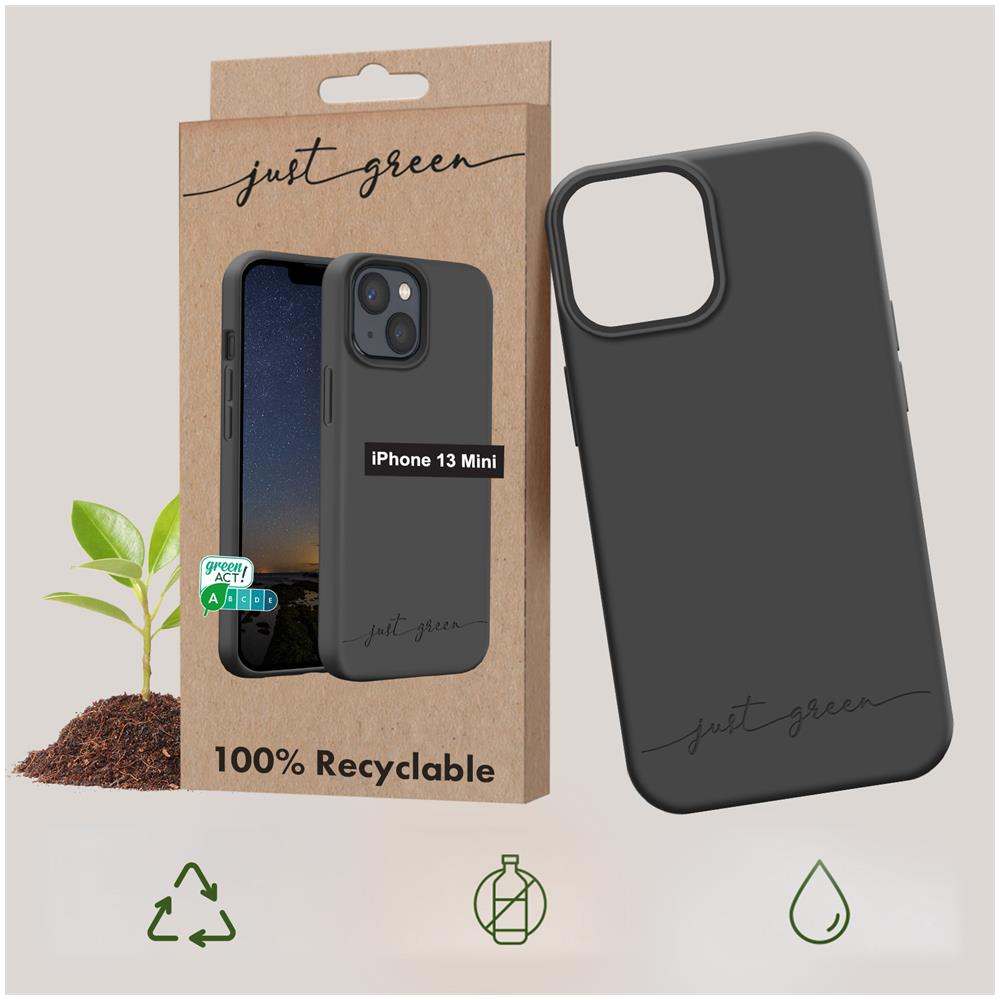 Cover Biodegradabile Per Iphone 13 Mini Nera - Foto 6