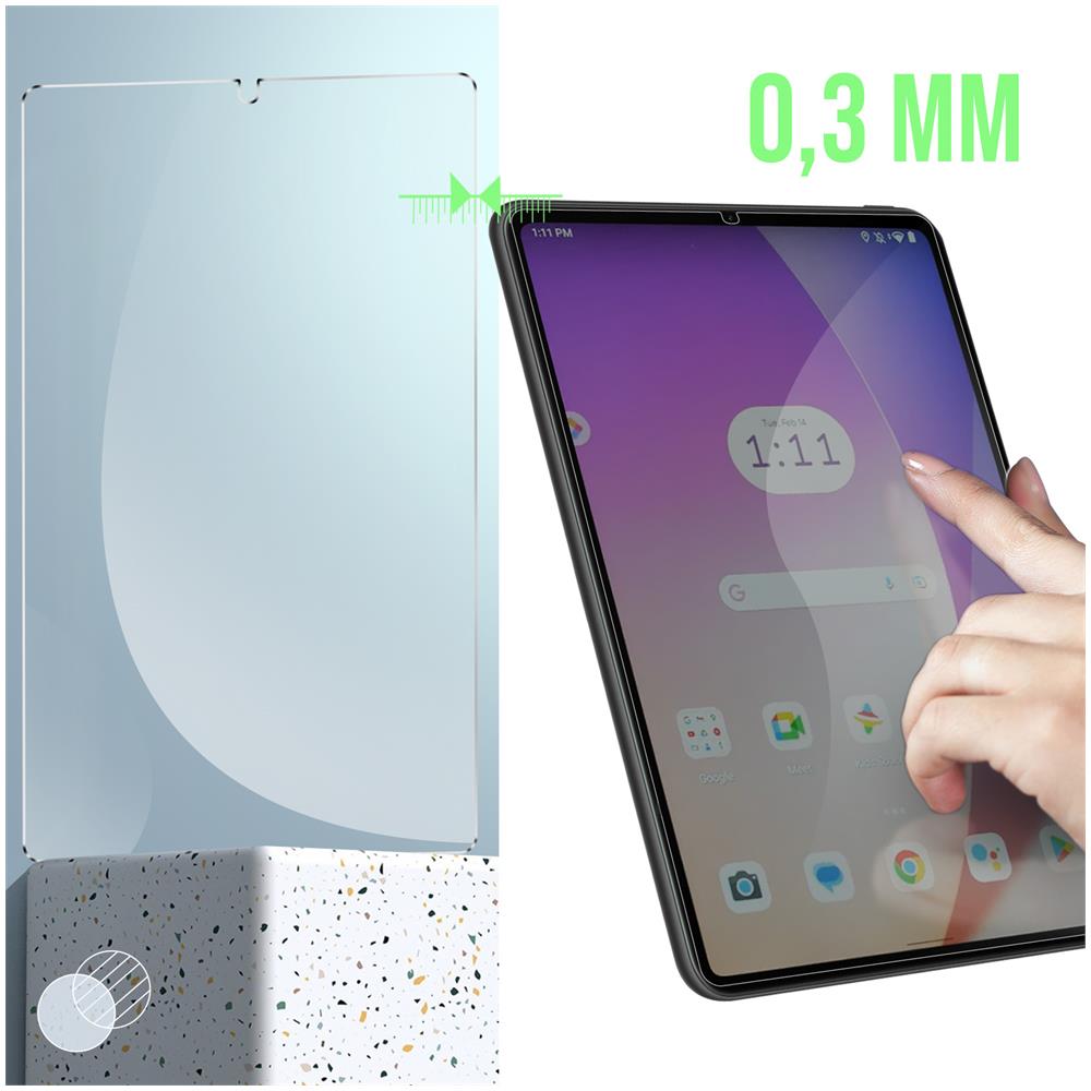 Vetro Temperato Per Lenovo Tab M9 Durezza 9h Anti-graffi Trasparente - Foto 5
