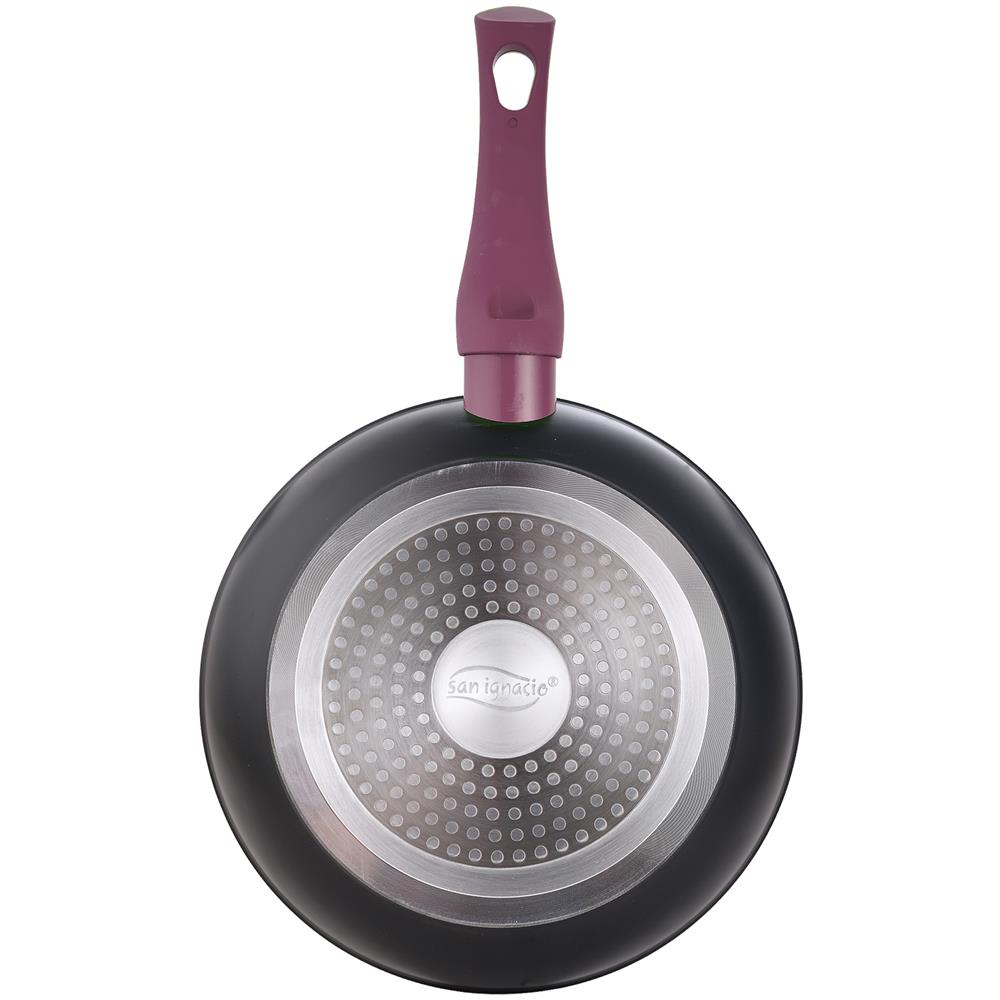 Set Di 8 Pentole E Padelle In Acciaio Inox (18, 22 E 26 Cm) In Alluminio Stampato Collezione Jolie - Foto 2