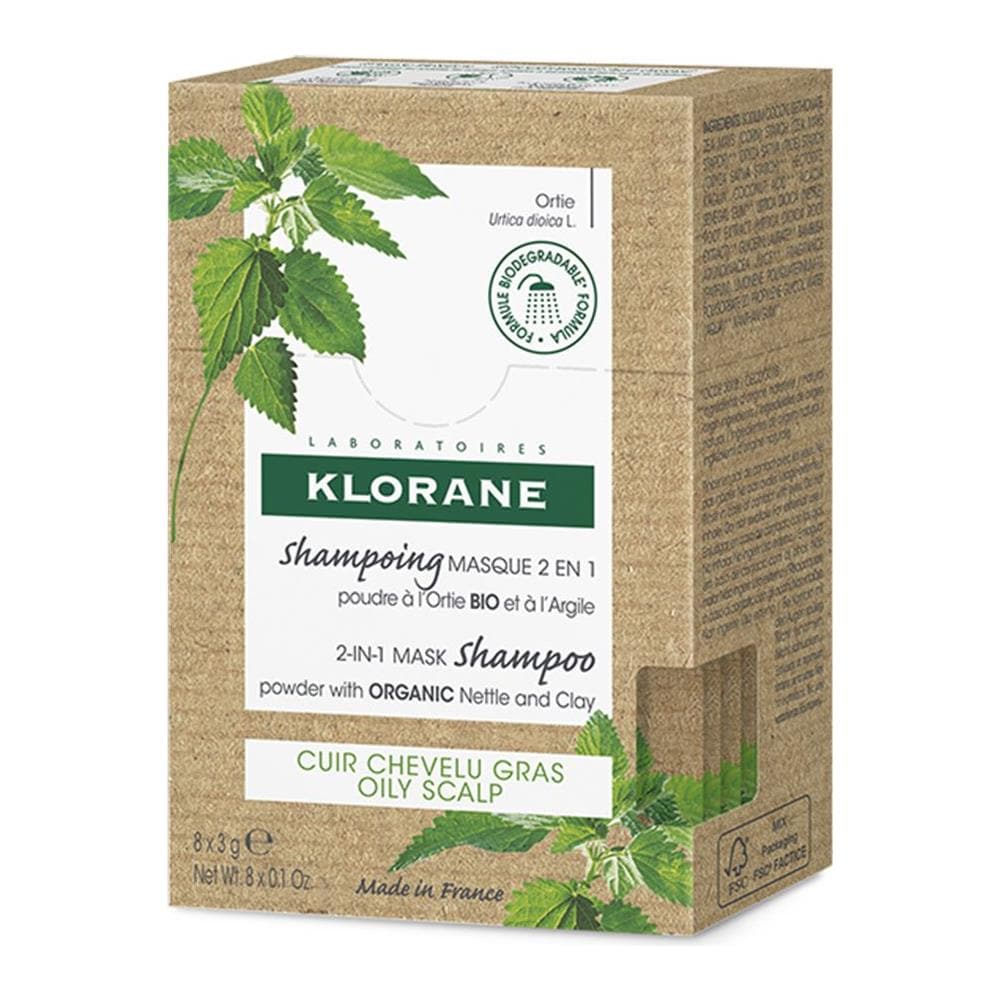 Shampoo Maschera 2in1 8x3gr Ortica Klorane - Foto 1