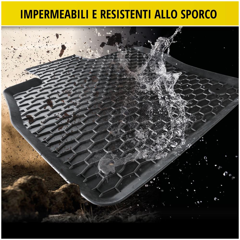 Tappetini In Gomma Dirtguard Su Misura Per Bmw 3 03/2011-oggi, Bmw 4 Coupe 07/2013-oggi - Foto 2