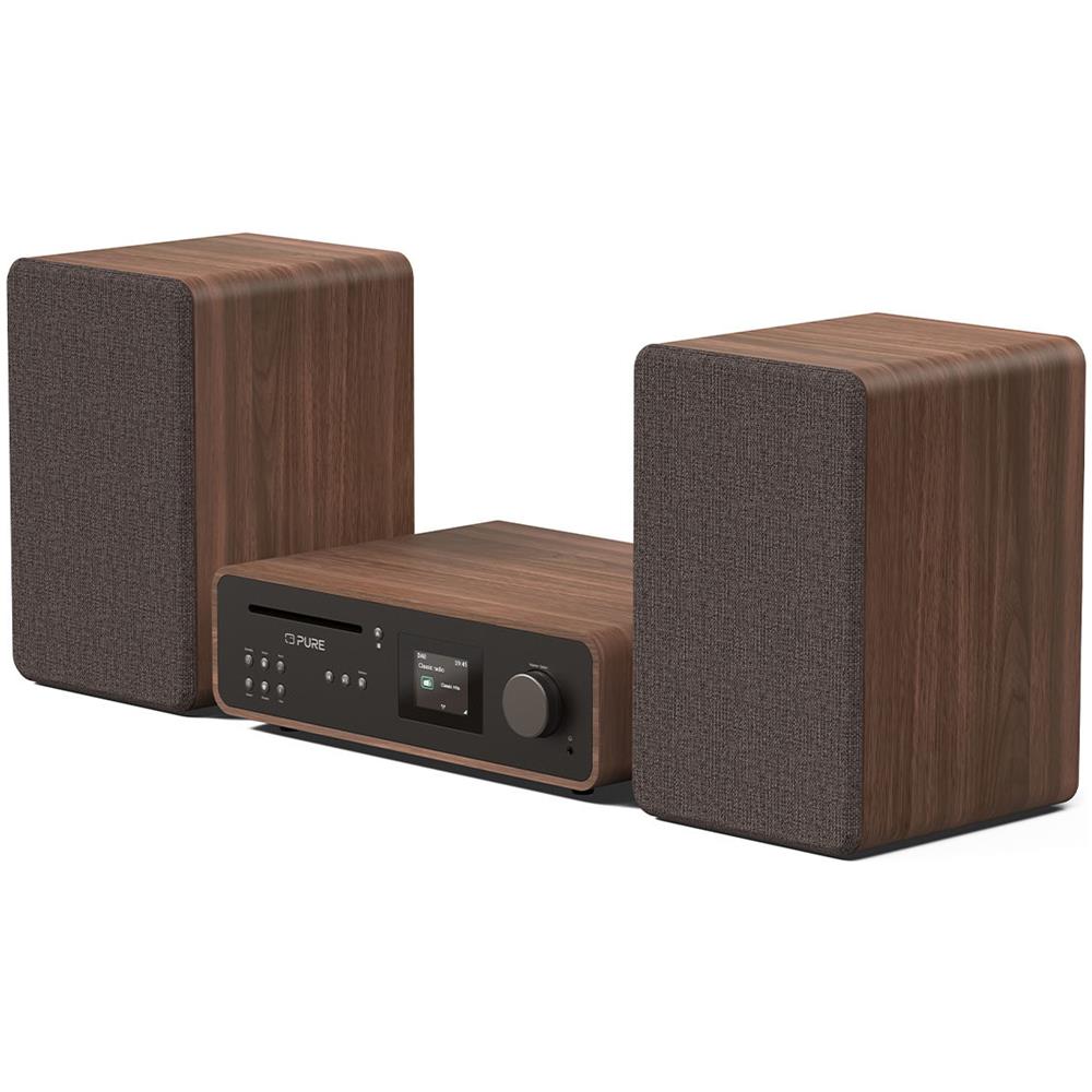 Sistema Micro Hi-Fi Stereo Classic 50 W Nero / Noce - Foto 2