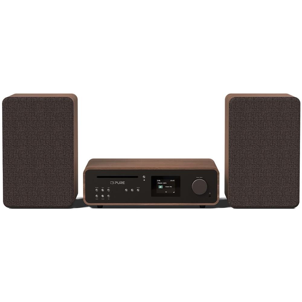 Sistema Micro Hi-Fi Stereo Classic 50 W Nero / Noce - Foto 1