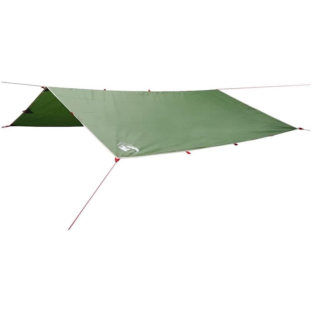 Telone da Campeggio Verde 400x294 cm Impermeabile - Foto 1