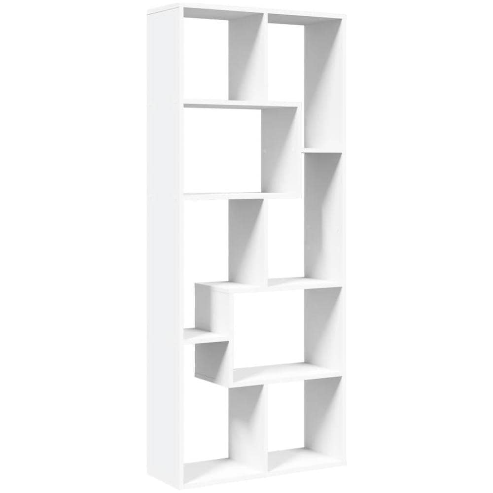 Libreria Divisorio Bianca 67x25x161,5 cm in Truciolato - Foto 1