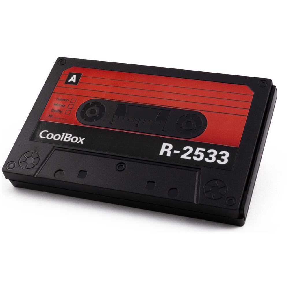 SlimChase R-2533 Box esterno HDD /SSD Nero, Rosso 2.5" - Foto 1