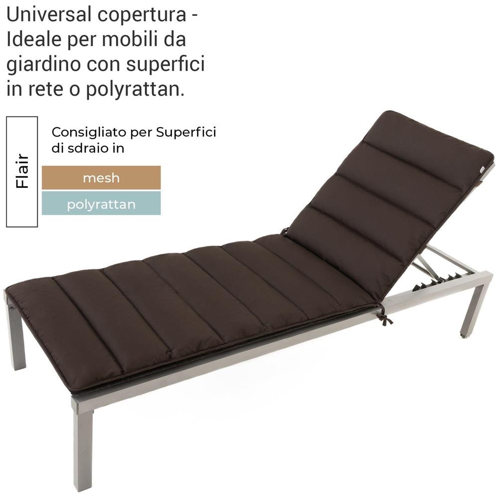 Cuscino per lettino FLAIR - Marrone - 200x70cm - Foto 2