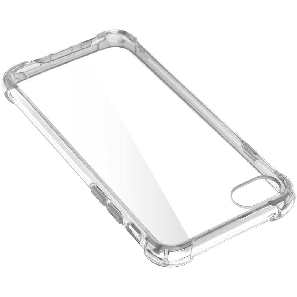 Cover Silicone Morbida Con Angoli Rafforzati Per Apple Iphone 7 E 8- Trasparente - Foto 1