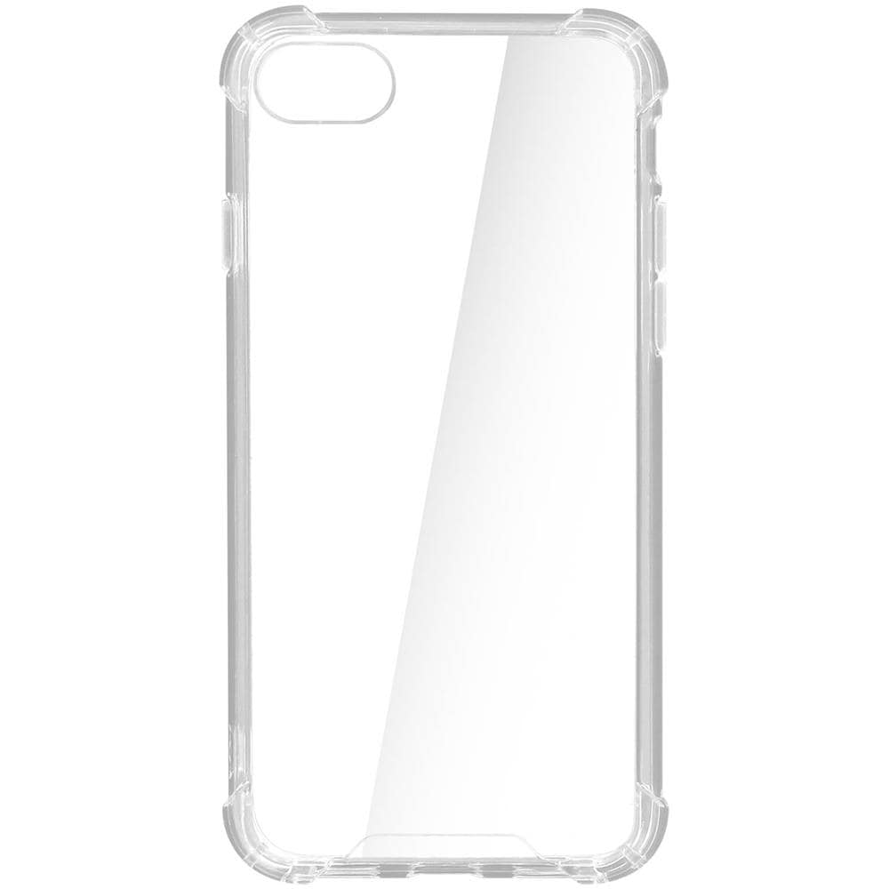 Cover Silicone Morbida Con Angoli Rafforzati Per Apple Iphone 7 E 8- Trasparente - Foto 2