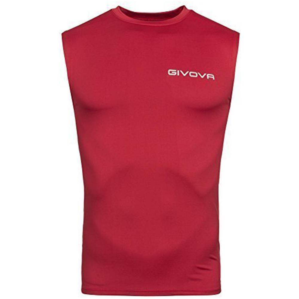 Corpus 1 Canotta Intima Elastica Givova Colore Rosso Taglia S - Foto 1