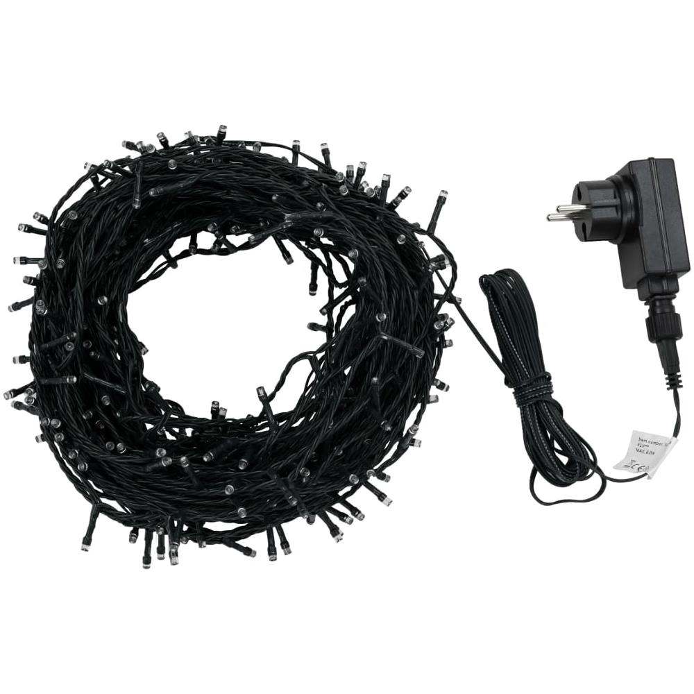 Stringa di Luci LED Interno Esterno 400 LED 40 m Bianco Freddo - Foto 2