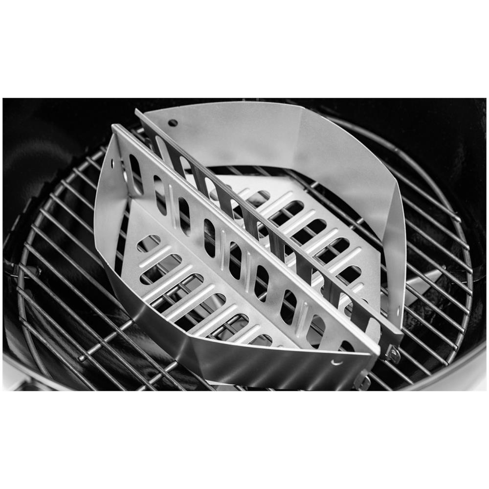 Barbecue a Carbone Master-Touch GBS Premium E-5775 Diametro 57 cm + Griglia Rosolatura Colore Nero 17401004 - Foto 18