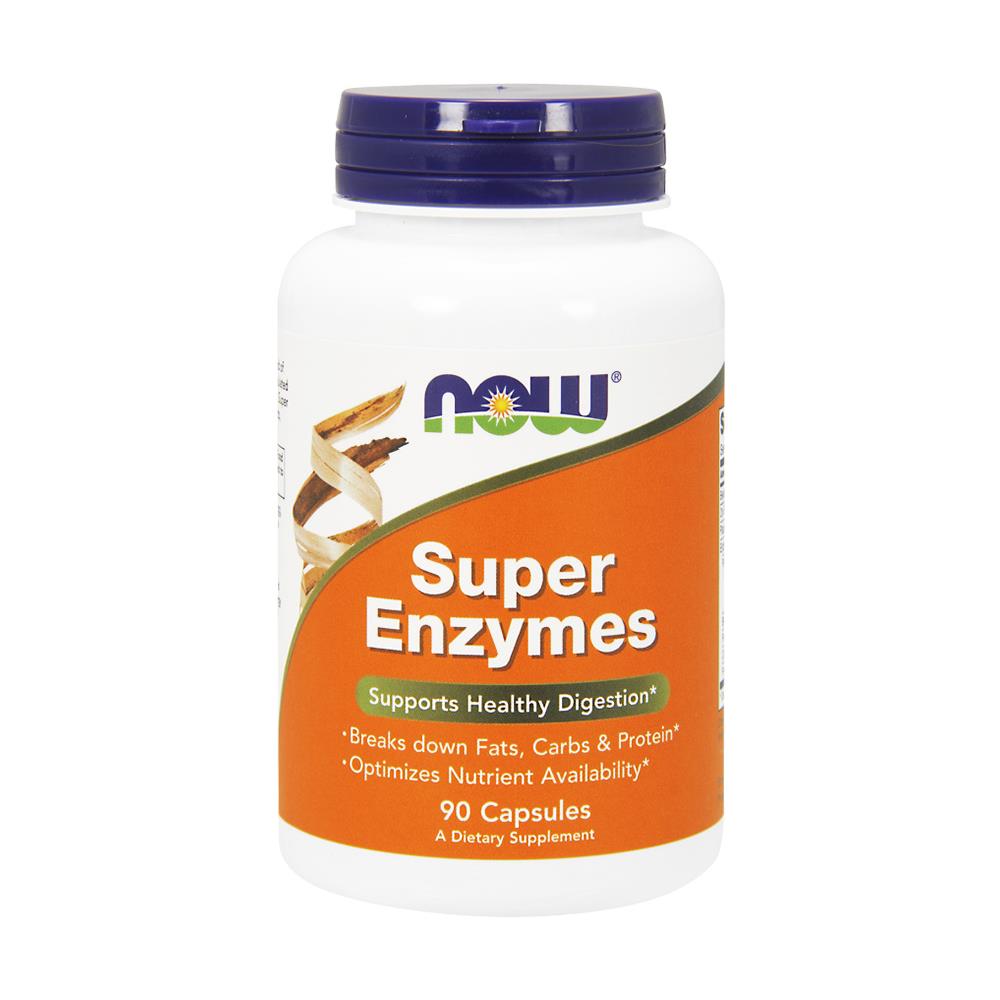 Super Enzymes 90 Capsule - Vitamine - Now2963 - Foto 1
