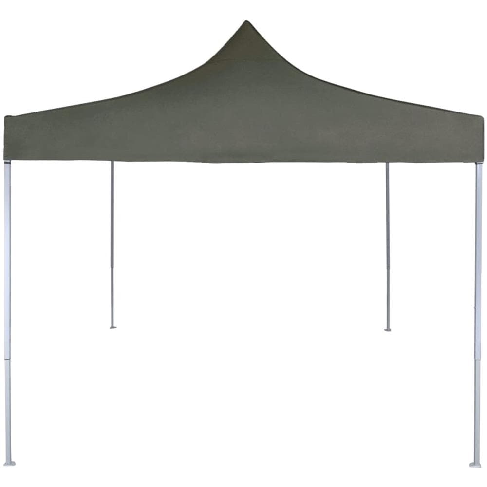 Gazebo Professionale Pieghevole 2x2m In Acciaio Antracite - Foto 2