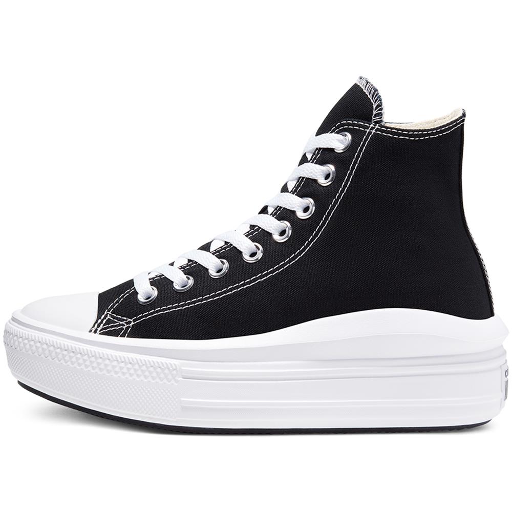 568497c Ct All Star Hi Trainer Donna Taglia 35 Colore Nero /Bianco - Foto 2