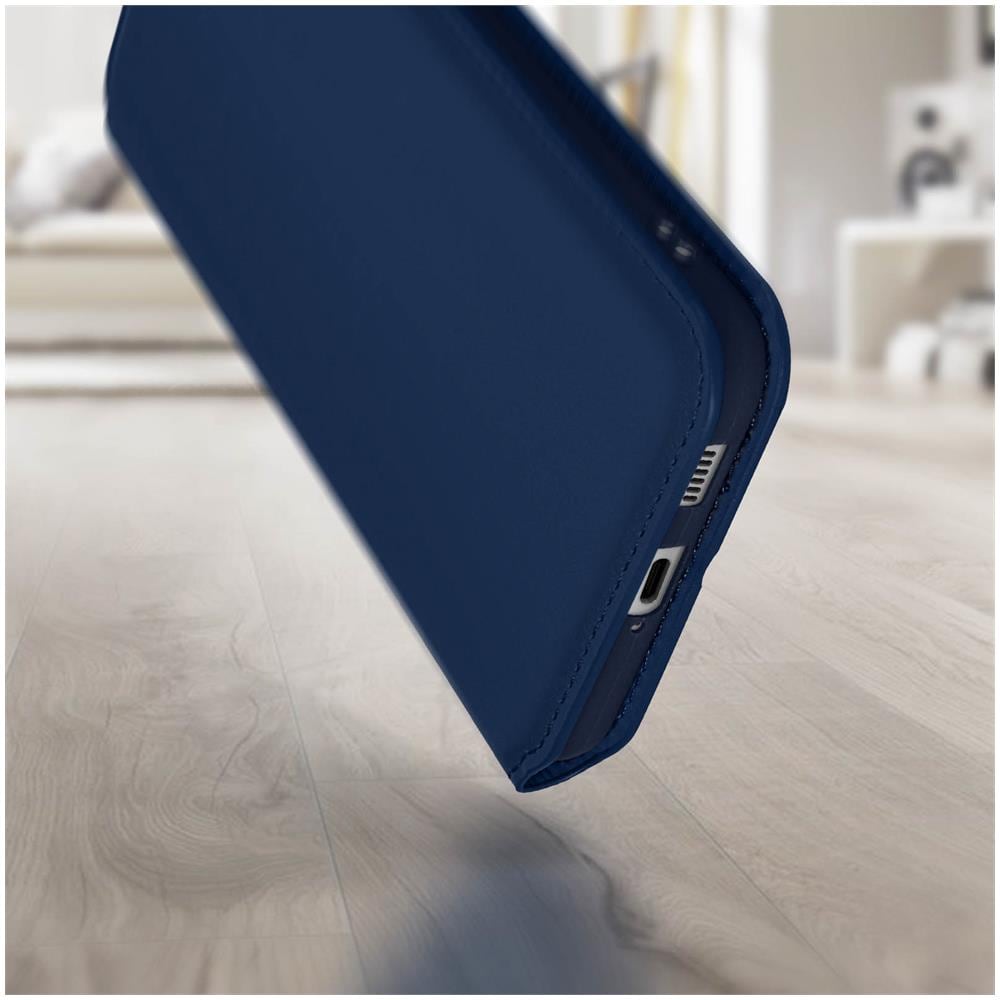 Custodia Samsung Galaxy S22 Portafoglio Funzione Supporto Video Blu - Foto 2