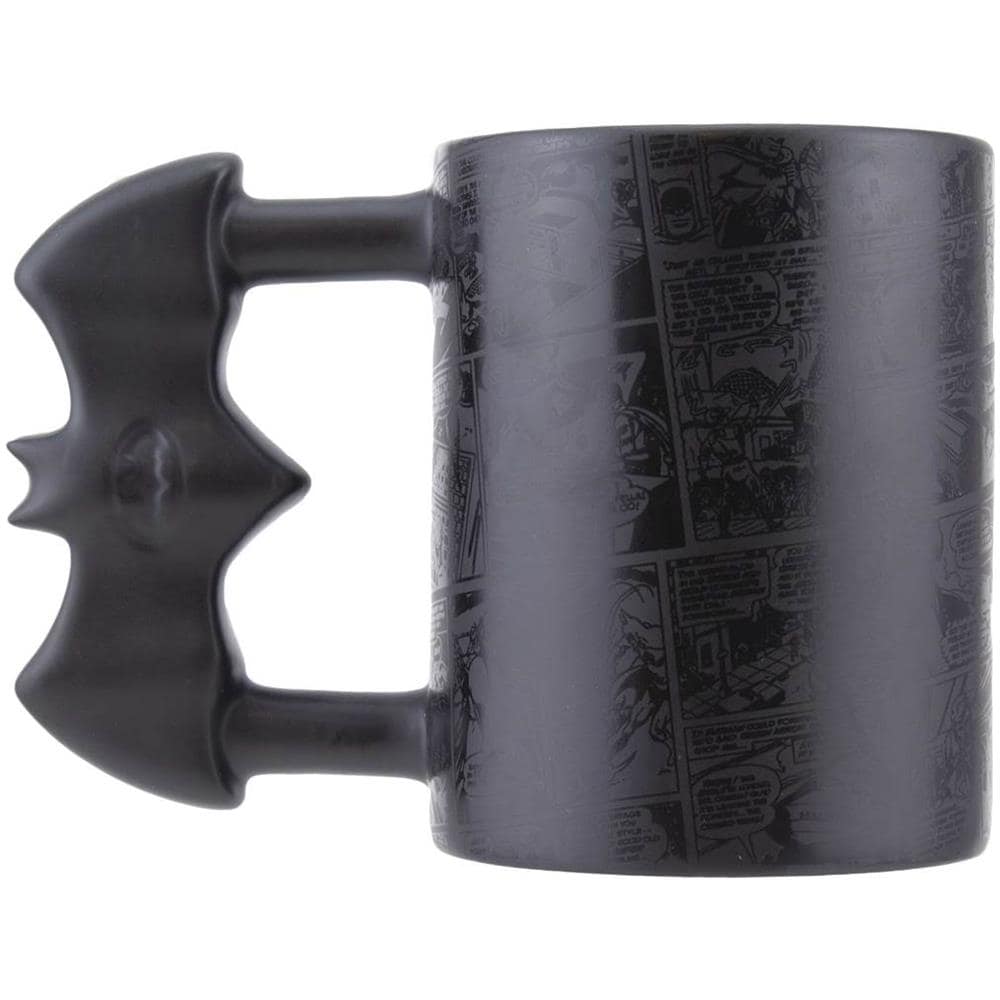 Tazza Dc Di Batman Con Manico A Forma Di Batarang / Batarang Shaped Mug - Paladone Products - Foto 2
