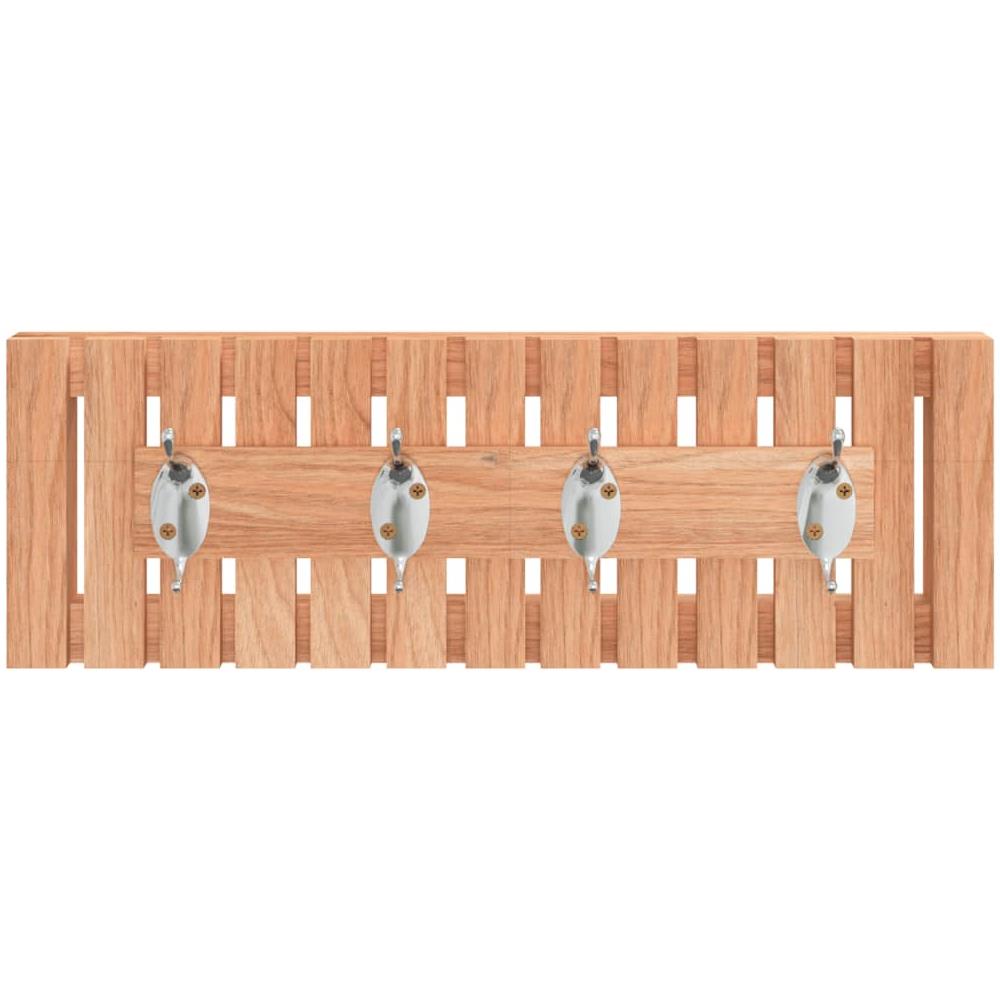 Appendiabiti Da Parete 42x8,5x14 Cm In Legno Massello Di Noce - Foto 3