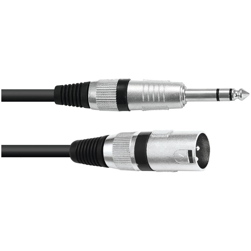 Cavo adattatore xlr (m) / Jack stereo 0,9 Bk - Foto 3