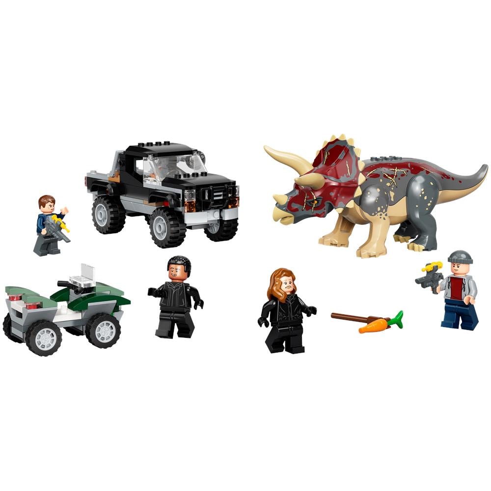 76950 Jurassic World Triceratopo: Agguato al Pickup - Foto 2
