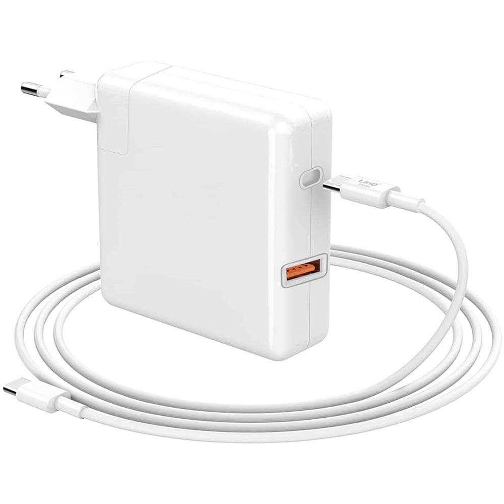 Caricabatterie 108w Porta Usb-c Power Delivery Porta Usb Cavo 2m Bianco - Foto 1