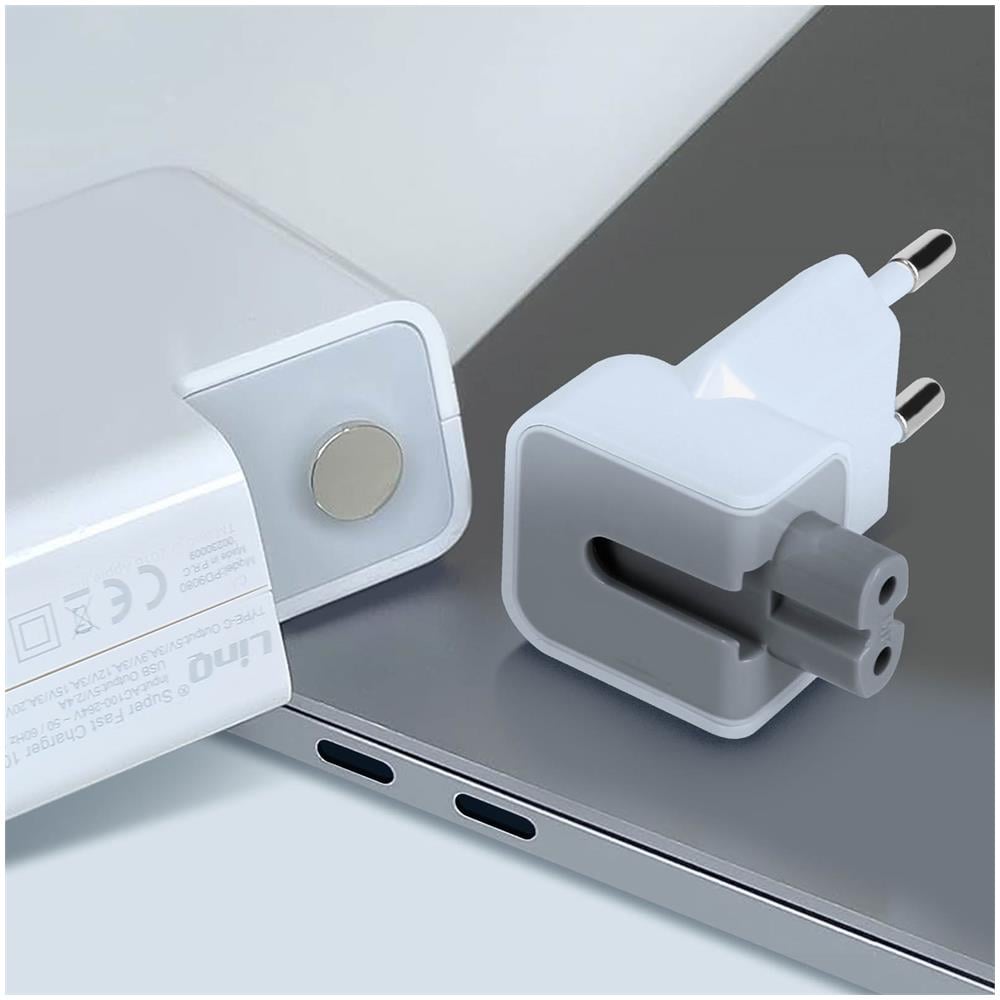 Caricabatterie 108w Porta Usb-c Power Delivery Porta Usb Cavo 2m Bianco - Foto 2