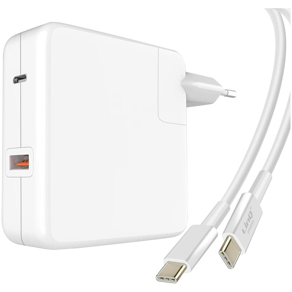 Caricabatterie 108w Porta Usb-c Power Delivery Porta Usb Cavo 2m Bianco - Foto 5