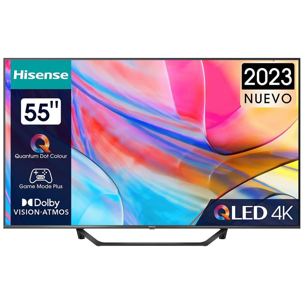TV QLED Ultra HD 4K 55" 55A7KQ Smart TV VIDAA 2023 - Foto 1