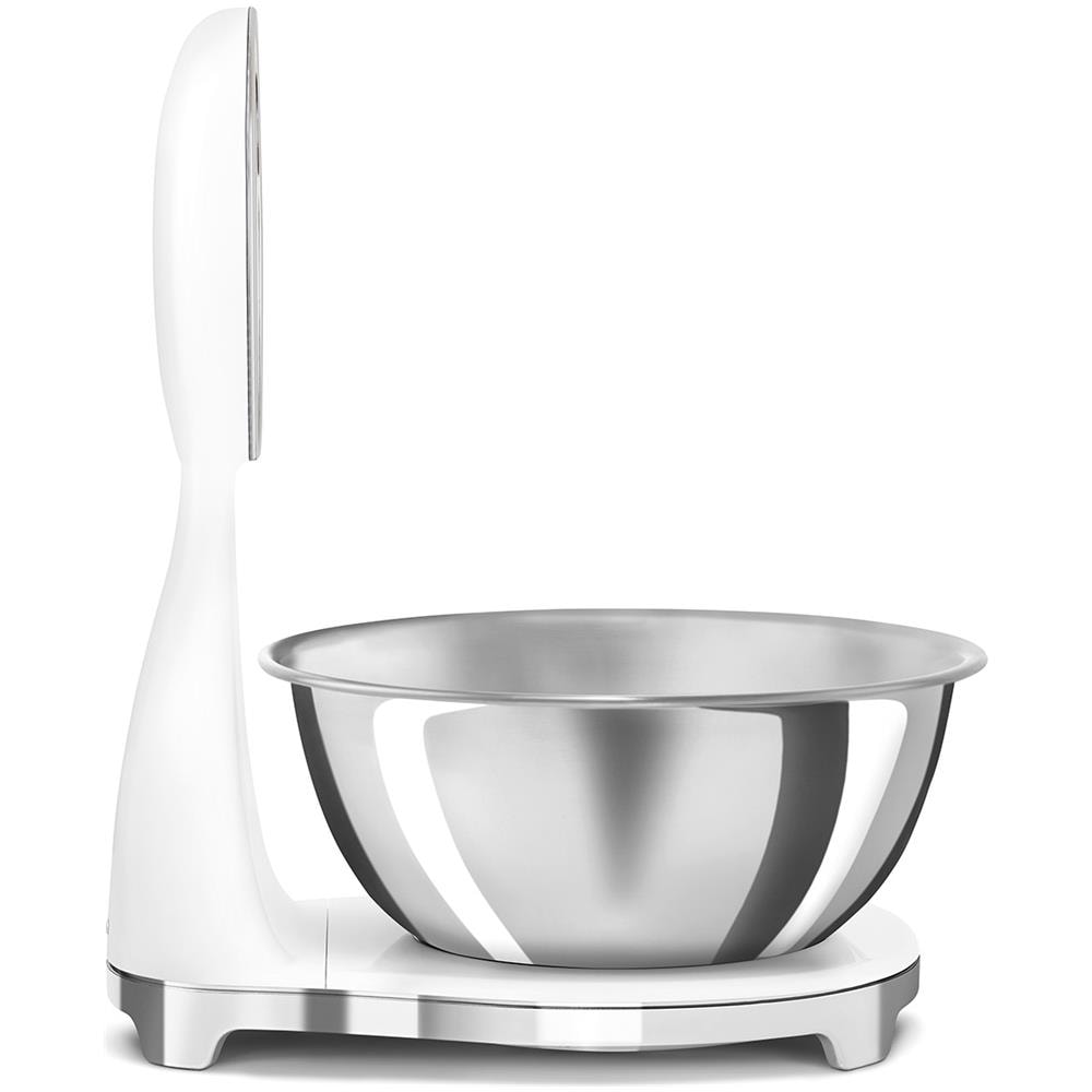 Bilancia da Cucina Elettronica KSF01WHWW con Capacità Massima 5 kg Display LCD Colore Acciaio / Bianco - Foto 6