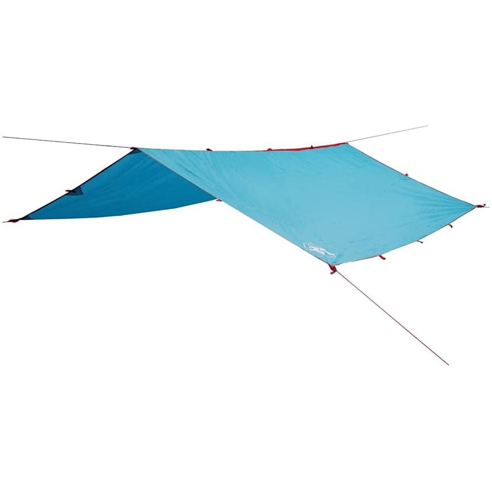 Telone da Campeggio Blu 400x294 cm Impermeabile - Foto 1