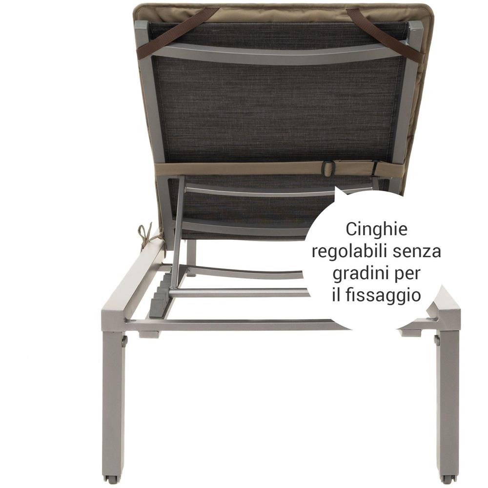 Cuscino per lettino FLAIR - Oro Brunito - 200x70cm - Foto 4