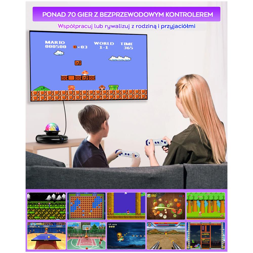 Disco Dance Mat Giochi Sportivi per Bambini Wifi HDMI 8in1 con Telecamera HD - Foto 4