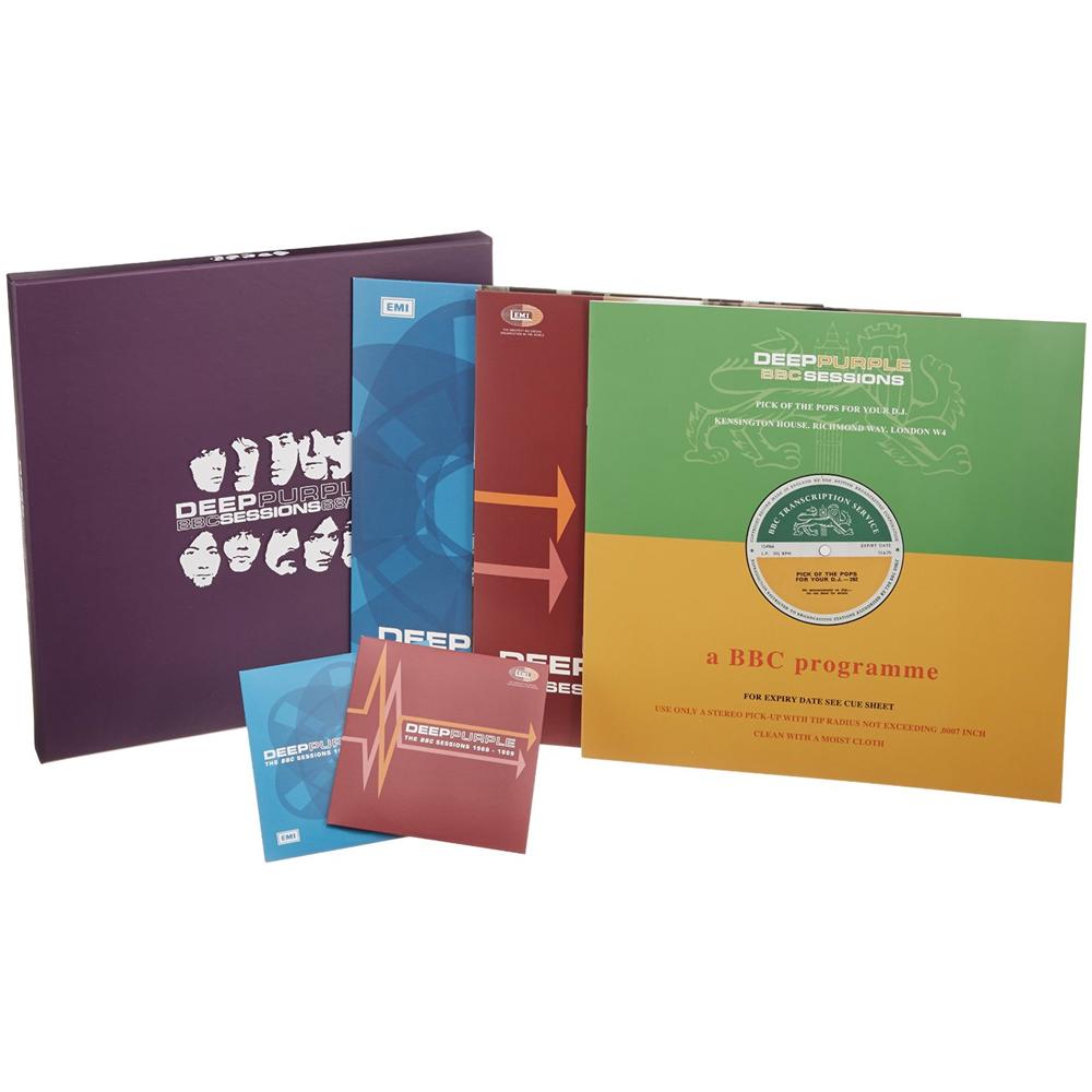 Deep Purple - Bbc Sessions 1968-1970 (2 Lp+2 Cd)  - Foto 1