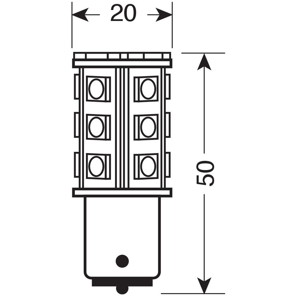 da Hyper-led Ba15s 27smd (3 Chips)  - Foto 6