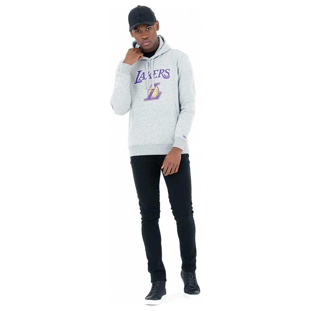 Felpe Team Logo Po Hoody Los Angeles Lakers Abbigliamento Uomo M - Foto 2