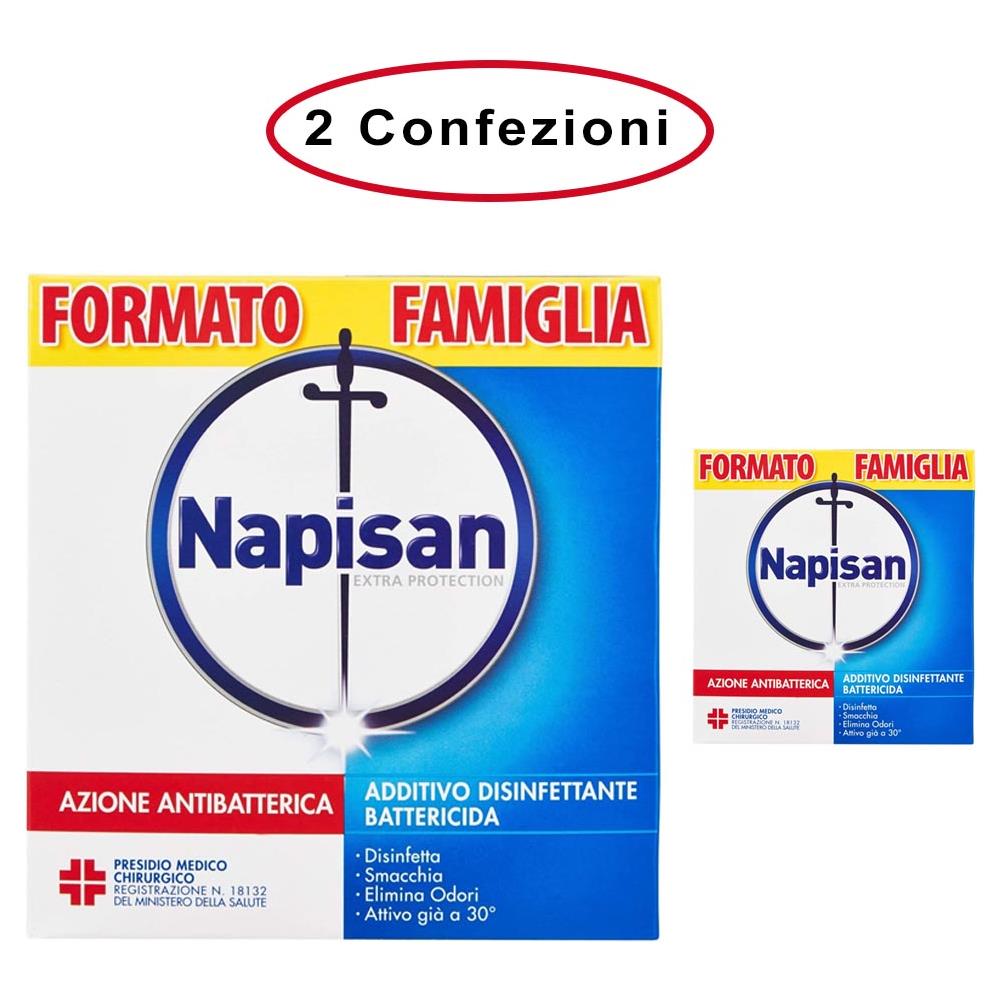 Additivo Disinfettante Battericida Per Bucato In Polvere Confezione Da 2 Pezzi Da 1.2 Kg - Foto 1