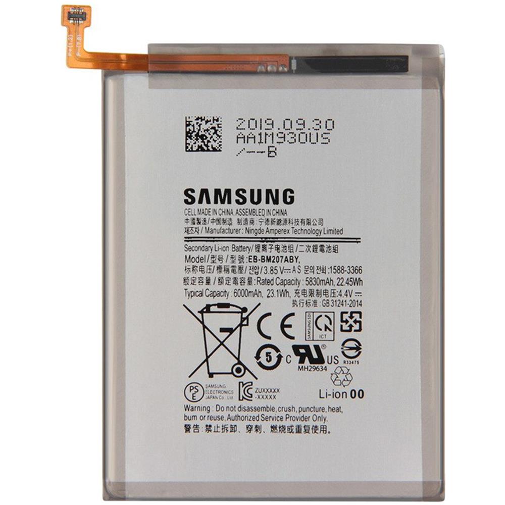 Batteria Ricambio Originale Eb-bm207aby 6000 Mah Per Galaxy M21 Sm-m215 - Foto 2