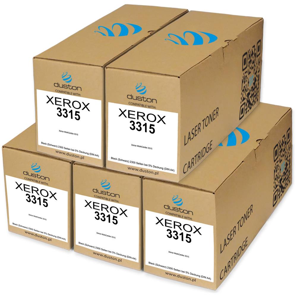 TONER COMPATIBILE - 5x 3315, 106r02308 Negro Compatible Con Xerox Workcentre 3315 - Foto 1